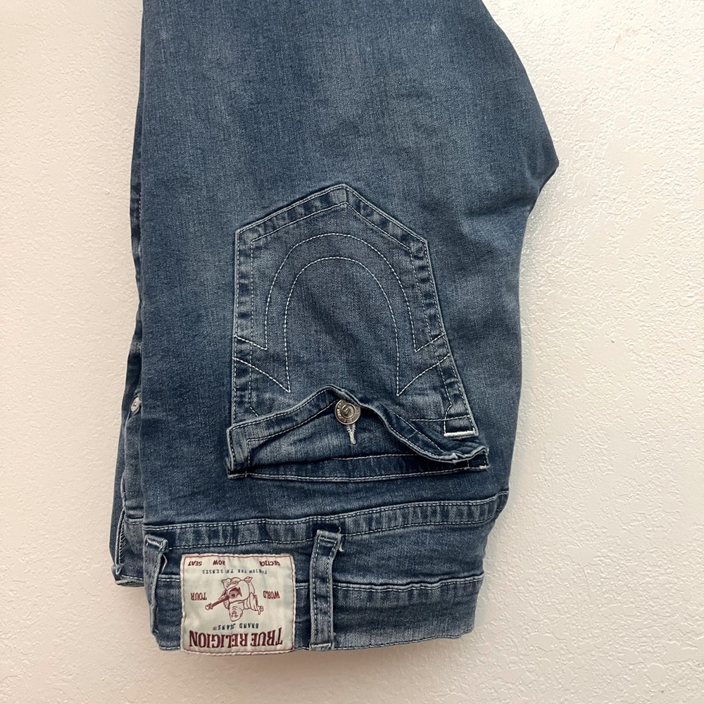 Men’s TRUE RELIGION Jeans Ricky Relaxed Sz 44